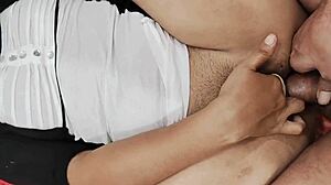 Desi Maid Bent Over And Pounded Doggystyle By Owner In Rough Funny Sex