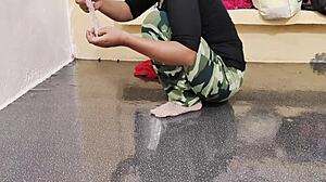 Desi Maid Bent Over And Pounded Doggystyle By Owner In Rough Funny Sex