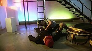 Sexy Blonde Paramedic Carly Parker Sucks Fucks Patient Hard