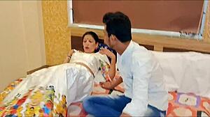 indian bhabhi tempts with sultry hotel couple sex and dirty hindi bengali whispers