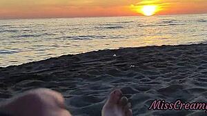 stepdaughter watch me flash cock at beach help cum publicly