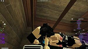 emo roblox girl pounded hard on bed sucking cock