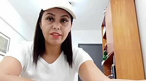 Sarah Rosa Rides Man's Back In Homemade Voyeur Vlog