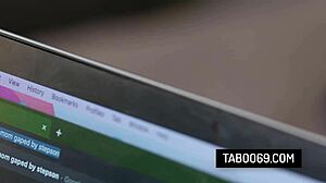 blonde milf stepmom dee williams gaps tight ass on stepsons cock