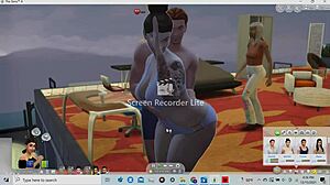 Lucky Guy's Dick Crushed By Thick Asian Hips