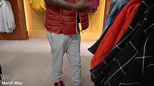 latina sucks big cock bent over for outdoor christmas gifts