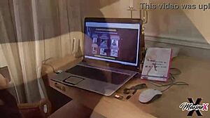 Janessa Jordan Licks Tight Anal Dildo Play