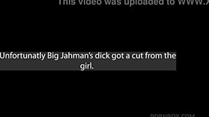 so cute brazilian blonde russah wrecked anally by big jahman's monster