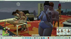 Lucky Guy's Dick Crushed By Thick Asian Hips