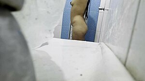 caught my cute wife flashing ass in bathroom hidden cam?