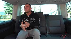 Slutty czech blonde pickup craves monster cock backseat pounding