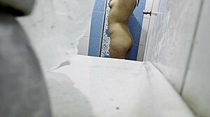 caught my cute wife flashing ass in bathroom hidden cam?
