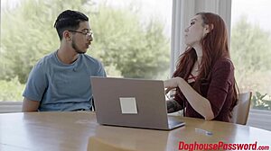 horny milf jupiter jetson licks pussy then begs for deep anal