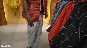 latina sucks big cock bent over for outdoor christmas gifts