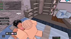 Sexy Black-Haired Slender Pounds Missionary Deepthroats White Cock