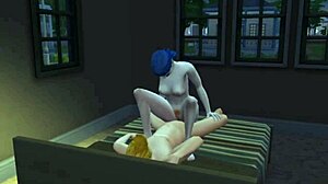 sims family dives into small tits anal ass pounding frenzy