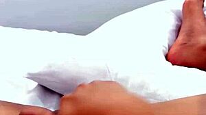 hey, i masturbate every morning just like this colombian cutie in bed