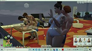 Lucky Guy's Dick Crushed By Thick Asian Hips