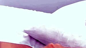 hey, i masturbate every morning just like this colombian cutie in bed