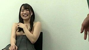 japanese schoolgirl gets creampied in her first fake idol casting