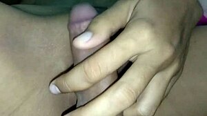 Tight Shaved Friend's Pussy Dripping Wet Horny Creampie Orgasm