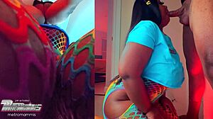 sloppy spit drool soaks wet dick sucking at metromammis