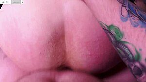 Hot Couple's Lingerie POV Doggy Style Pounding