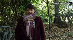 i'm that lovely 18 year old girl nailing another porn casting gig