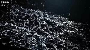 blonde brunette bathroom piss dildo fuck squirting lesbian extreme closeup