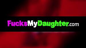 stepdad shows he's mr right pounding her hard