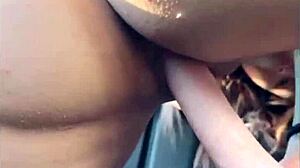 what if a lingerie-clad latina secretly masturbates outdoors?