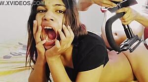 horny interracial amateur couple goes rough anal and creampie—rumpa21