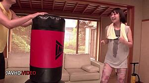 Uika Hoshikawa's Shaved Pussy Takes Toys And Passionate Creampie