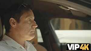 Vip4k. Vengeful brunette wife cheats with doggystyle seduction pounding