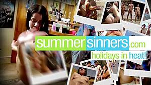 summer orgy with hardcore fucking rimjobs and piss