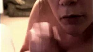 she cucks me with dirty talk about her bbc love while stroking monster cock