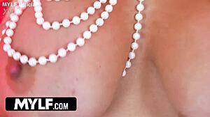 London River Strips Seduces in Outdoor Creampie Threesome with Big Tits and Assfucking