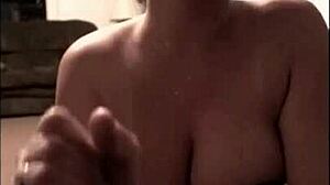 she cucks me with dirty talk about her bbc love while stroking monster cock