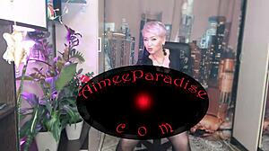 check out my mature milf wife's gaping wet pussy!