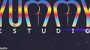 sexy mina and teen chloe endure double anal dp piss rimming five studs