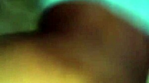 Curvy Black Bride Gets Jizzed on by Fat Husband During Wedding Fuck