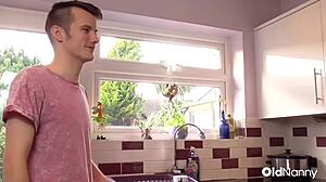 mature lacey starr deepthroats then takes doggystyle pounding from sam