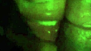 ebony babe guzzles thick black cock facial blast