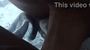 Pro stud teases sexy amateur prostitute with just cock tip