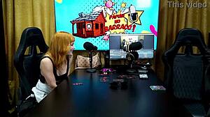 ruan sniffs alexa araujo's wet pussy fingers her deep outdoor tes�o