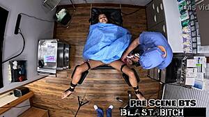 aria nicole backstage nurse sucks doctor cock pussy blasted pov hospital