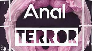 Akina Asmus's teen fantasy explodes as huge cock claims her virgin ass first time