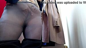 mature stepmom horny wet pussy fitting room bang