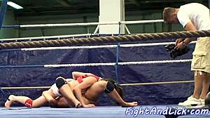 wanna wrestle babes strap on pussy licking?