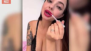 insatiable arab babe pussy cums twice anal plug